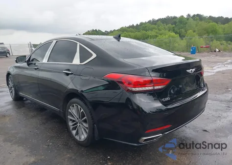 2015 Hyundai Genesis 3.8 из США, поврежденный, VIN KMHGN4JE5FU093564